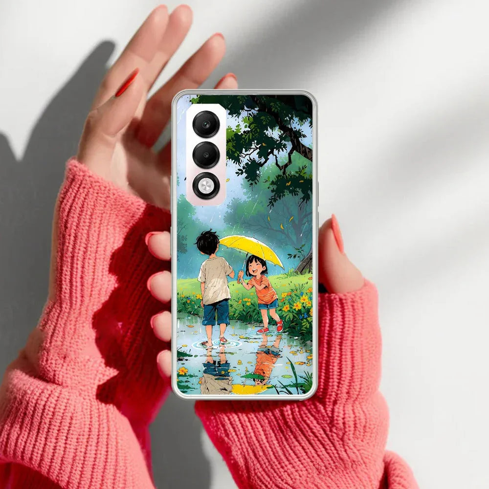 Raindrop Moments Transparent Silicon Case For Oppo - ShopOnCliQ