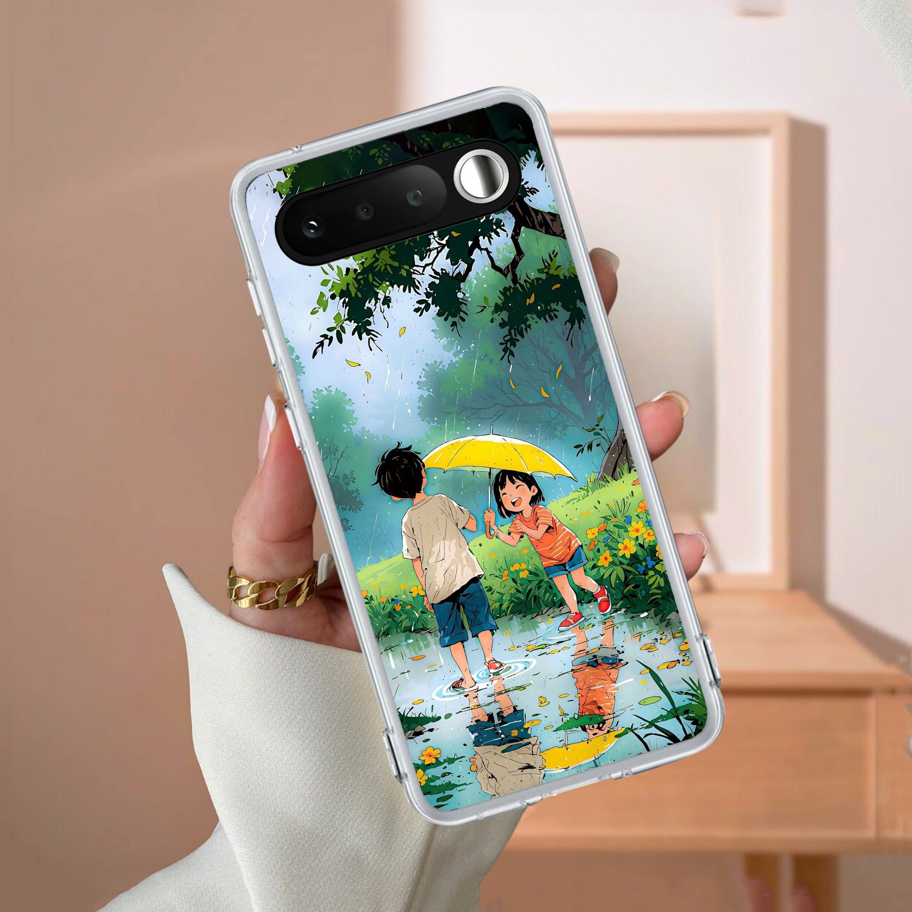 Raindrop Moments Anti Yellow Case For Realme 16 5G