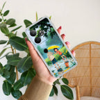 Raindrop Moments Transparent Silicon Case For Realme 12 5G