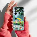 Raindrop Moments Anti Yelllow Case For Realme P4x 5G