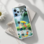 Raindrop Moments Transparent Silicon Case For Redmi Note 12 5G
