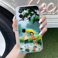 Raindrop Moments Transparent Silicon Case For Vivo T1 5G
