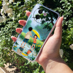 Raindrop Moments Anti Yellow Case For Vivo V30e 5G