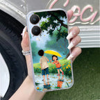 Raindrop Moments Anti Yellow Case For Vivo Y28 5G
