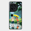 Raindrop Momentss Glossy Metal Case Cover For Oneplus 12R 5G