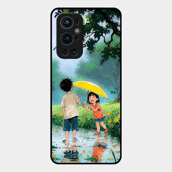 Raindrop Momentss Glossy Metal Case Cover For Oneplus 9 Pro 5G