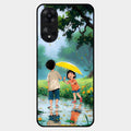 Raindrop Momentss Glossy Metal Case Cover For Oppo A78 5G