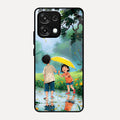 Raindrop Momentss Glossy Metal Case Cover For Oppo F31 5G