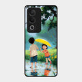 Raindrop Momentss Glossy Metal Case Cover For Oppo K12X 5G