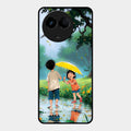 Raindrop Momentss Glossy Metal Case Cover For Realme 11X 5G