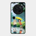 Raindrop Momentss Glossy Metal Case Cover For Realme 12 Pro 5G