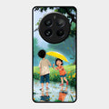 Raindrop Momentss Glossy Metal Case Cover For Realme 12 Pro Plus 5G