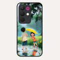 Raindrop Momentss Glossy Metal Case Cover For Realme 15X 5G