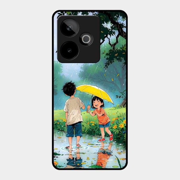 Raindrop Momentss Glossy Metal Case Cover For Realme Gt 7 5G