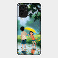 Raindrop Momentss Glossy Metal Case Cover For Redmi Note 10