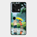 Raindrop Momentss Glossy Metal Case Cover For Redmi Note 13 5G