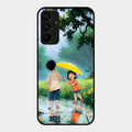Raindrop Momentss Glossy Metal Case Cover For Samsung Galaxy F15 5G