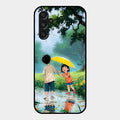Raindrop Momentss Glossy Metal Case Cover For Samsung Galaxy F34 5G