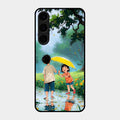 Raindrop Momentss Glossy Metal Case Cover For Samsung Galaxy S24 Plus 5G