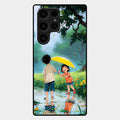 Raindrop Momentss Glossy Metal Case Cover For Samsung Galaxy S24 Ultra 5G