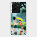 Raindrop Momentss Glossy Metal Case Cover For Vivo V25 Pro 5G