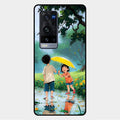 Raindrop Momentss Glossy Metal Case Cover For Vivo X60 Pro Plus 5G