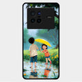 Raindrop Momentss Glossy Metal Case Cover For Vivo X80 5G