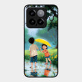 Raindrop Momentss Glossy Metal Case Cover For Xiaomi 14 5G