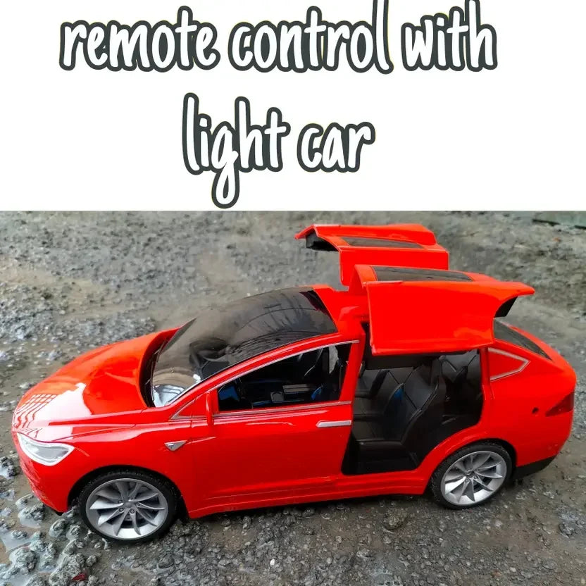 Rechargeable Remote Control Sports Car with 2.4GHz Frequency and Opening Doors – Red - ShopOnCliQ