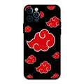 Red Cloud Mobile Glass Phone Case For iPhone 12 Pro Max