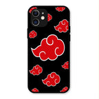 Red Cloud Mobile Glass Phone Case For iPhone 12