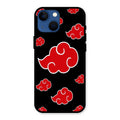 Red Cloud Mobile Glass Phone Case For iPhone 13 mini