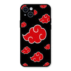 Red Cloud Mobile Glass Phone Case For iPhone 14 Plus