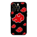 Red Cloud Mobile Glass Phone Case For iPhone 14 Pro Max