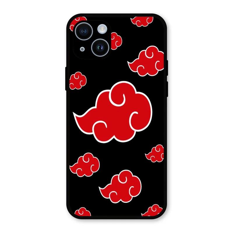 Red Cloud Mobile Glass Phone Case For iPhone 14