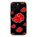 Red Cloud Mobile Glass Phone Case For iPhone 16 Pro Max
