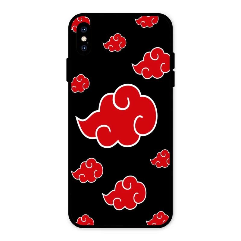 Red Cloud Mobile Glass Phone Case For iPhone XS Max