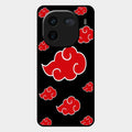 Red Cloud Mobile Glass Phone Case For Iqoo 12 5G