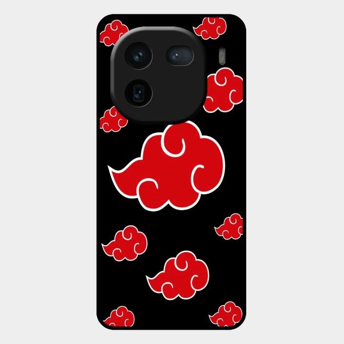 Red Cloud Mobile Glass Phone Case For Iqoo 12 5G