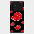 Red Cloud Mobile Glass Phone Case For Iqoo 9 Pro 5G
