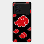 Red Cloud Mobile Glass Phone Case For Iqoo 9 Pro 5G