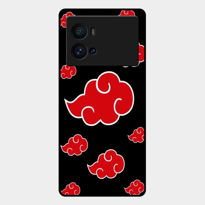 Red Cloud Mobile Glass Phone Case For Iqoo 9 Pro 5G
