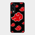 Red Cloud Mobile Glass Phone Case For Iqoo Z10 Lite