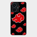 Red Cloud Mobile Glass Phone Case For Iqoo Z6 Lite 5G