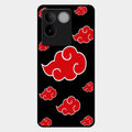 Red Cloud Mobile Glass Phone Case For Iqoo Z7 Pro 5G