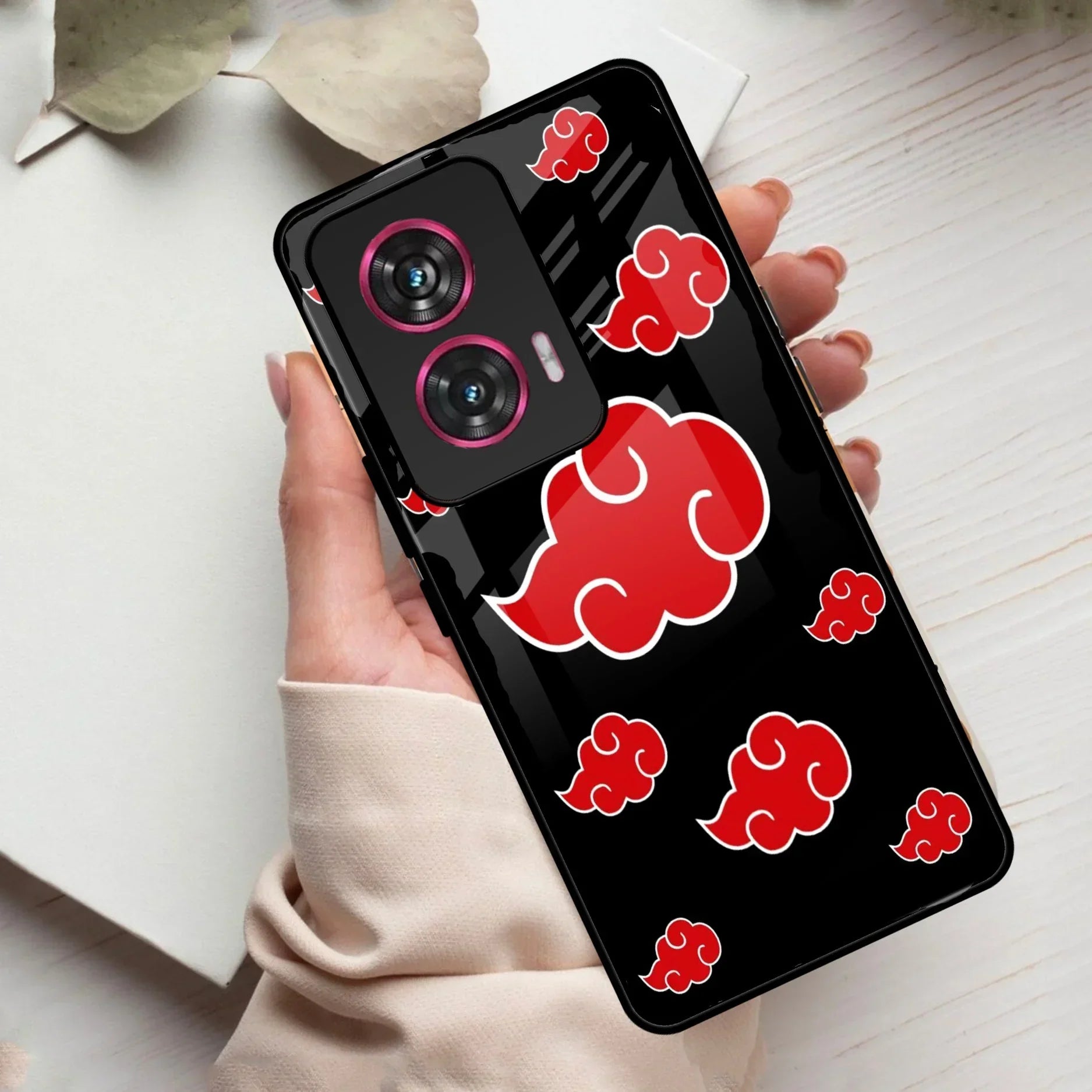 Red Cloud Mobile Glass Phone Case For Motorola - ShopOnCliQ