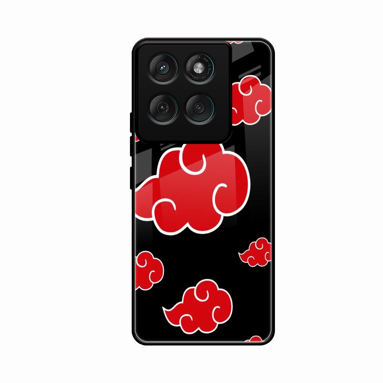 Red Cloud Mobile Glass Phone Case For Motorola Edge 60 5G