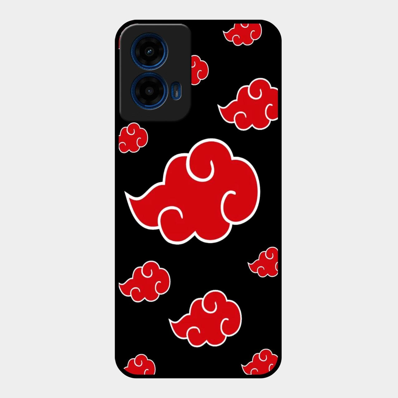 Red Cloud Mobile Glass Phone Case For Motorola G45 5G