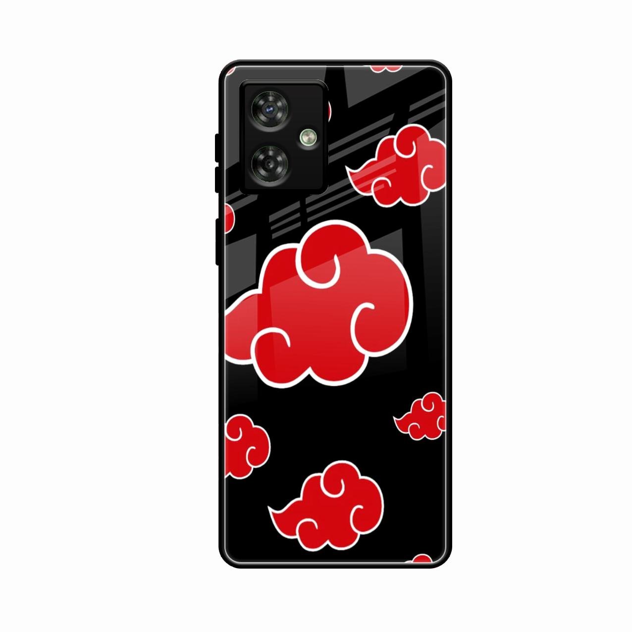 Red Cloud Mobile Glass Phone Case For Motorola G64 5G