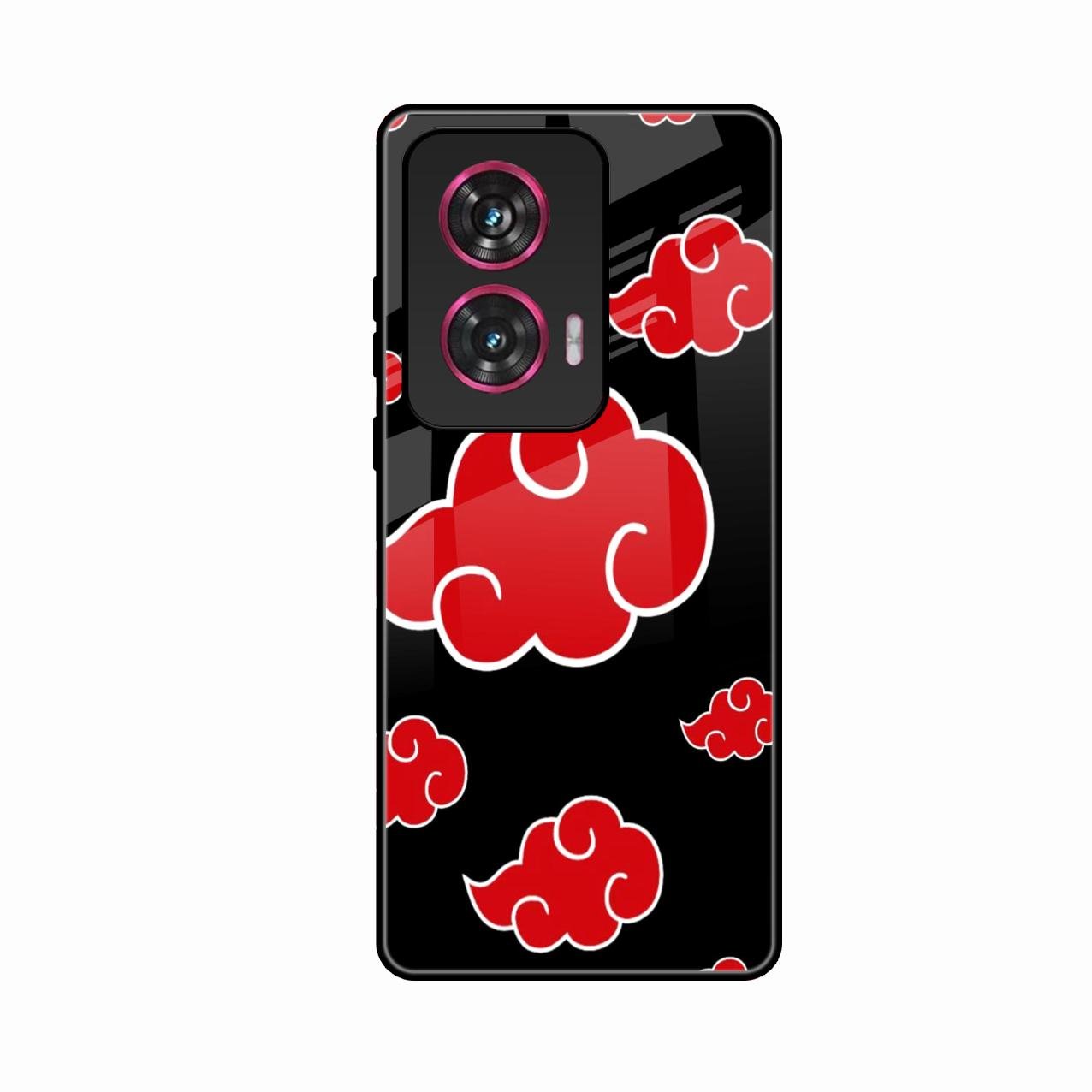 Red Cloud Mobile Glass Phone Case For Motorola G96 5G